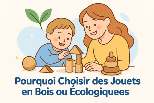 Pourquoi Choisir des Jouets en Bois ou Écologiques