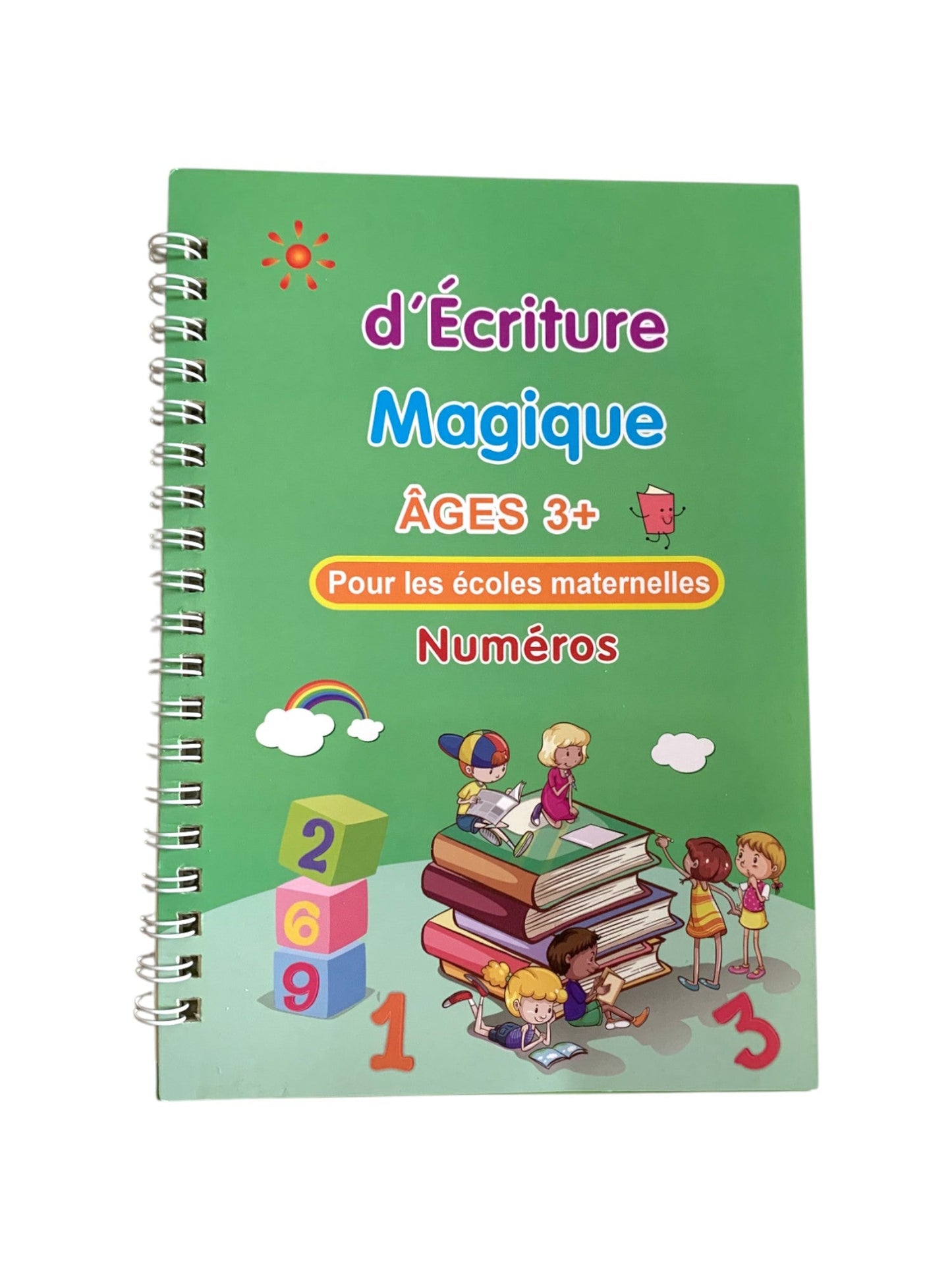 Alphaboum - Packs de cahiers  d'exercices apprentissage préscolaire langue française