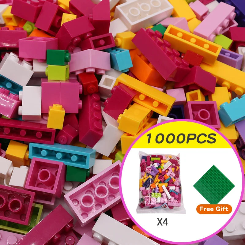 Lot de 1000 Briques de Construction