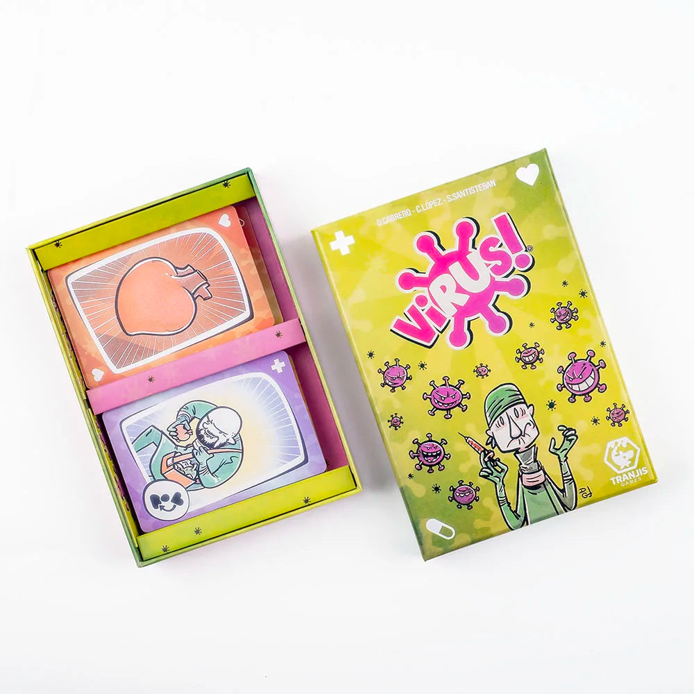 Jeu de Société Virus! Roll & Write – Stratégie, Hasard et Rapidité