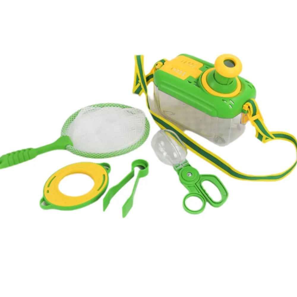 Kit d’Exploration Nature pour Enfants – Loupe, Boîte d’Observation et Accessoires Scientifiques
