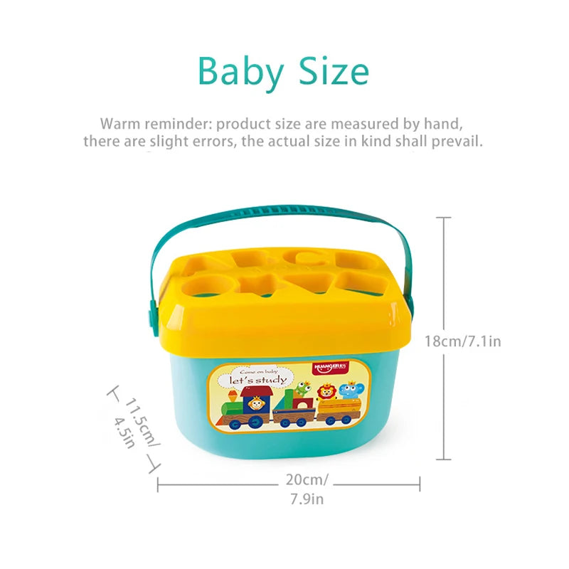 Boîte de Formes et Lettres Éducatives – Jouet d’Éveil pour Bébés et Tout-Petits