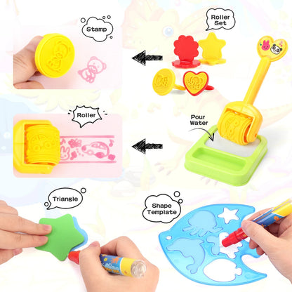 Tapis de dessin à l'eau magique Montessori