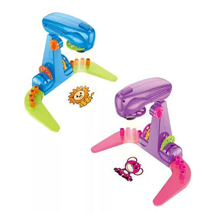 Jouet de projection de dessin amusant