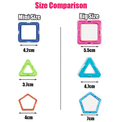 Blocs magnétiques de construction grande taille