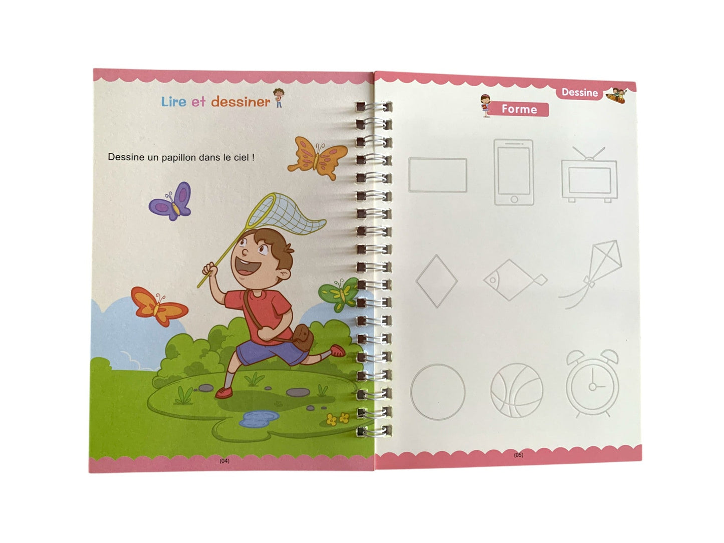 Alphaboum - Packs de cahiers  d'exercices apprentissage préscolaire langue française