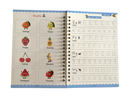 Alphaboum - Packs de cahiers  d'exercices apprentissage préscolaire langue française