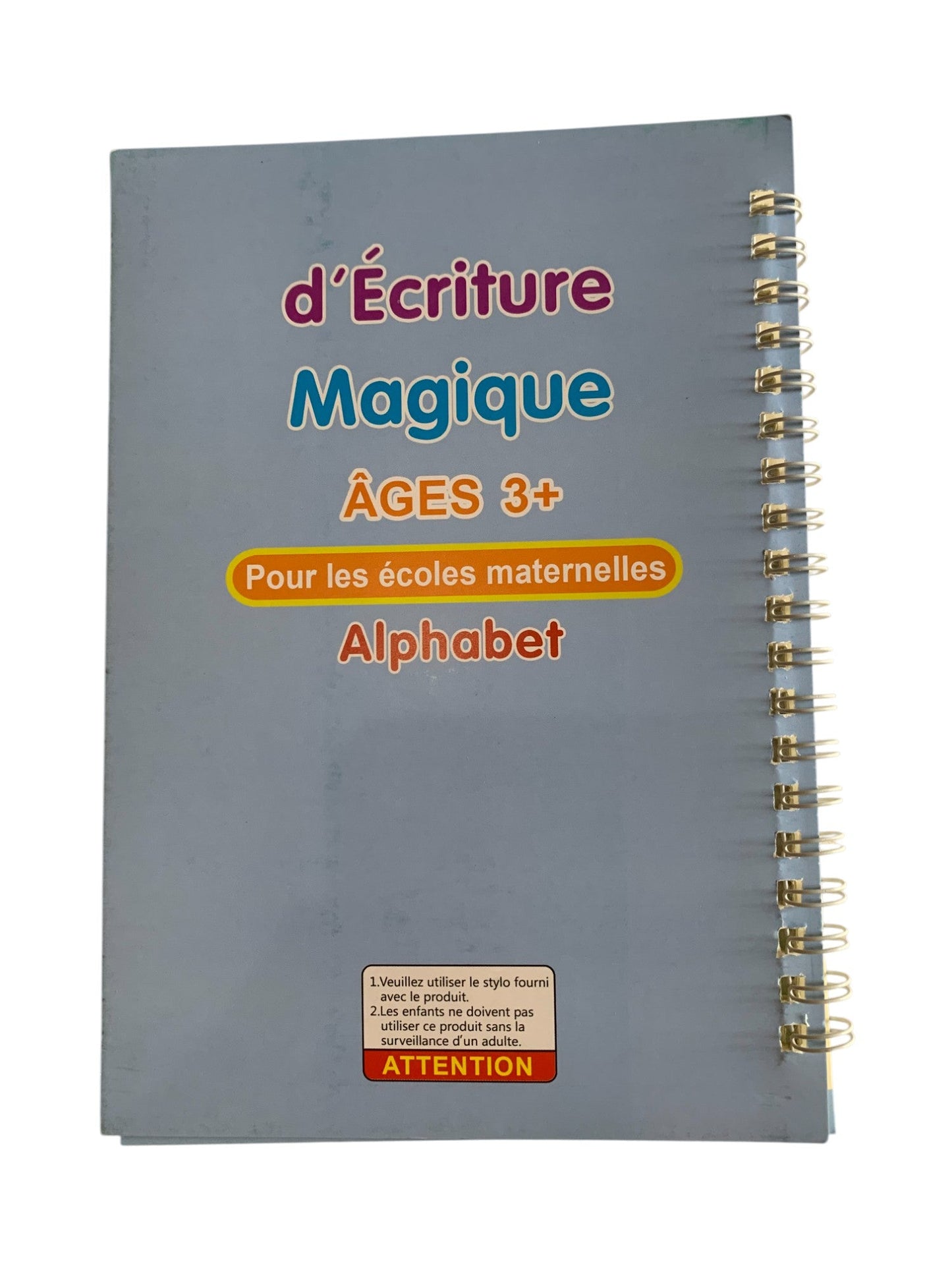 Alphaboum - Packs de cahiers  d'exercices apprentissage préscolaire langue française