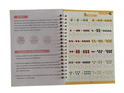 Alphaboum - Packs de cahiers  d'exercices apprentissage préscolaire langue française