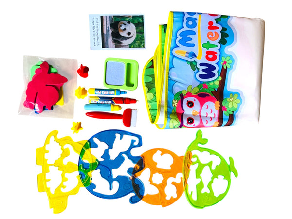 Tapis de dessin à l'eau magique Montessori