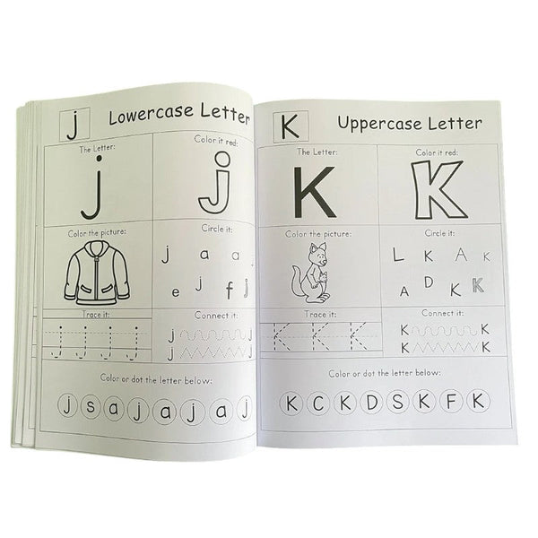 Alphaboum -cahier d'exercices apprentissage préscolaire langue anglaise