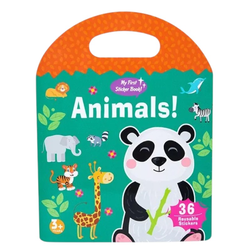 Montessori-Inspired Sticker Book for Young Learners