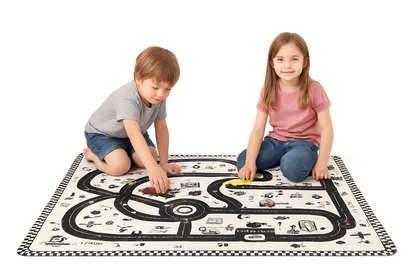 CityRide Tapis de Route Enfants 130x100 cm