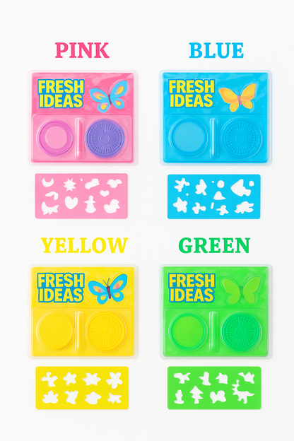 Jardin Géométrique- pochoirs de dessin spirographe géométrique pour enfants