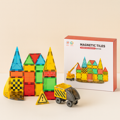 MagnetiTiles™ — Blocs Magnétiques 3D Engineering pour Enfants