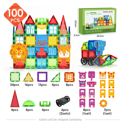 MagnetiTiles™ — Blocs Magnétiques 3D Engineering pour Enfants