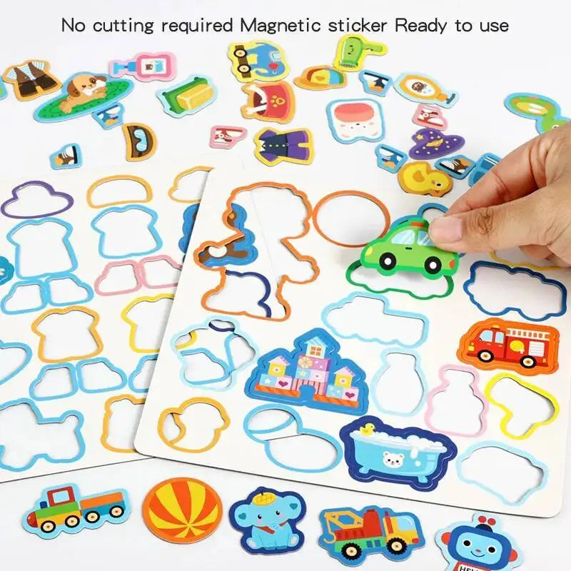 Livre Magnétique Éducatif – Quiet Book Montessori