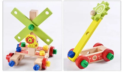 Tableau de Conduite en Bois pour Enfants – Jeu Éducatif Interactif et Réaliste