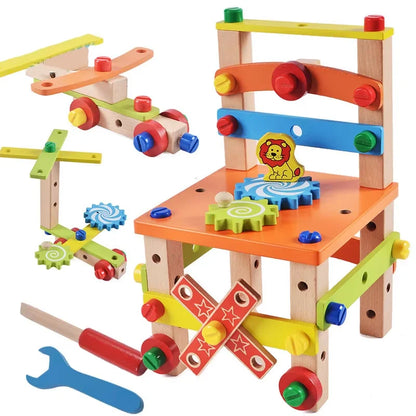 Tableau de Conduite en Bois pour Enfants – Jeu Éducatif Interactif et Réaliste