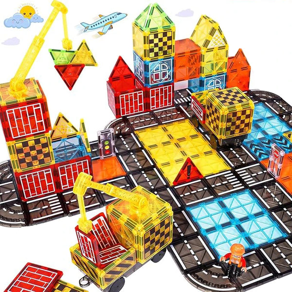 MagnetiTiles™ — Blocs Magnétiques 3D Engineering pour Enfants