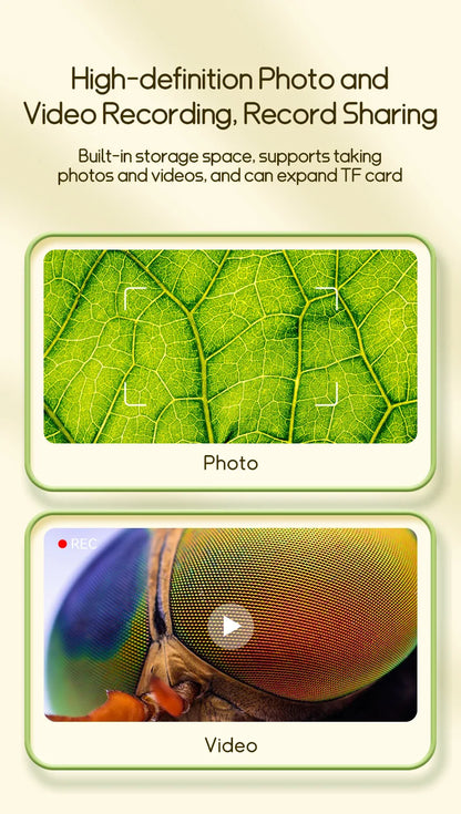 Microscope Électronique pour Enfants RIVGOT – Exploration Naturelle Interactive