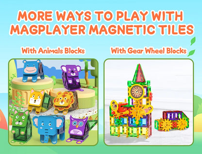 MagnetiTiles™ — Blocs Magnétiques 3D Engineering pour Enfants