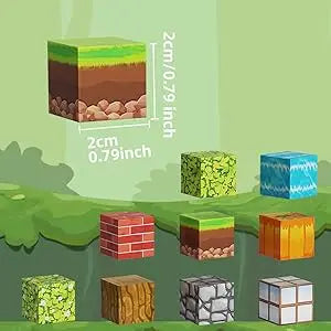 Magnetic Blocks Cubes – Jouet de construction sensoriel & éducatif