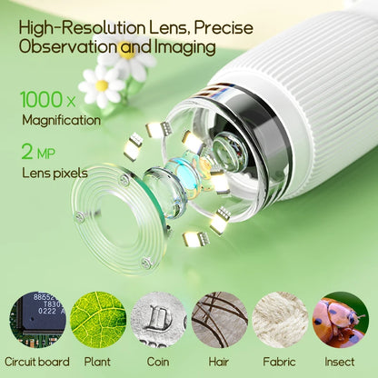 Microscope Électronique pour Enfants RIVGOT – Exploration Naturelle Interactive KIDZO