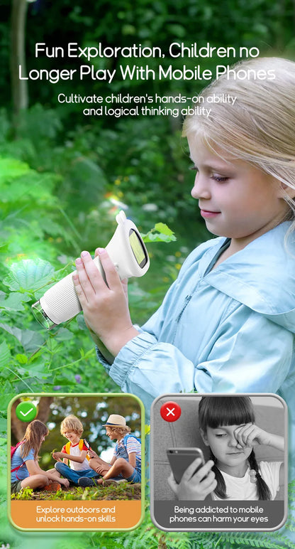 Microscope Électronique pour Enfants RIVGOT – Exploration Naturelle Interactive