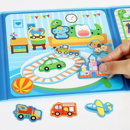 Livre Magnétique Éducatif – Quiet Book Montessori