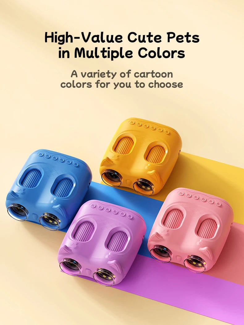 Microscope and Telescope 2 In 1 Children's Optical Educational Toys 2MP HD Camera Kids Microscope 1000x Halloween Christmas Gift