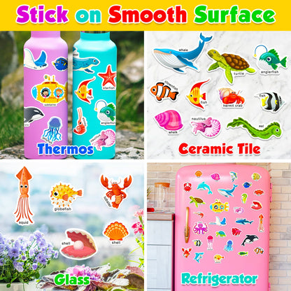 Hot New Children Scene Stickers DIY Hand-on Puzzle Sticker Books Reusable Cartoon Animal Learning Cognition Toys for Kids Gift KIDZO