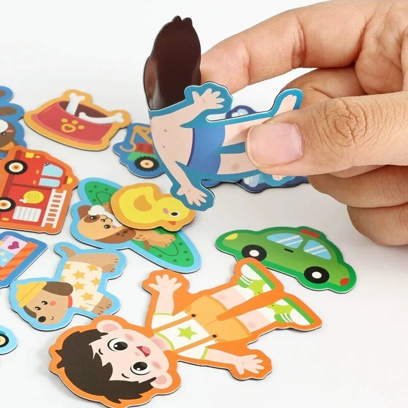 Livre Magnétique Éducatif – Quiet Book Montessori