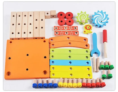 Tableau de Conduite en Bois pour Enfants – Jeu Éducatif Interactif et Réaliste