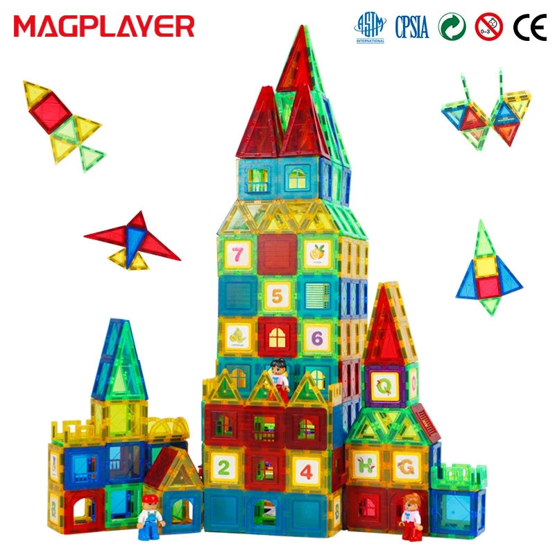 MagnetiTiles™ — Blocs Magnétiques 3D Engineering pour Enfants