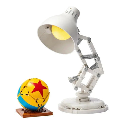 MOC 21357 Pixar Building Blocks Set Small Desk Lamp 613PCS Creative Education DIY Assembly Brick Toys Children Adult Gifts