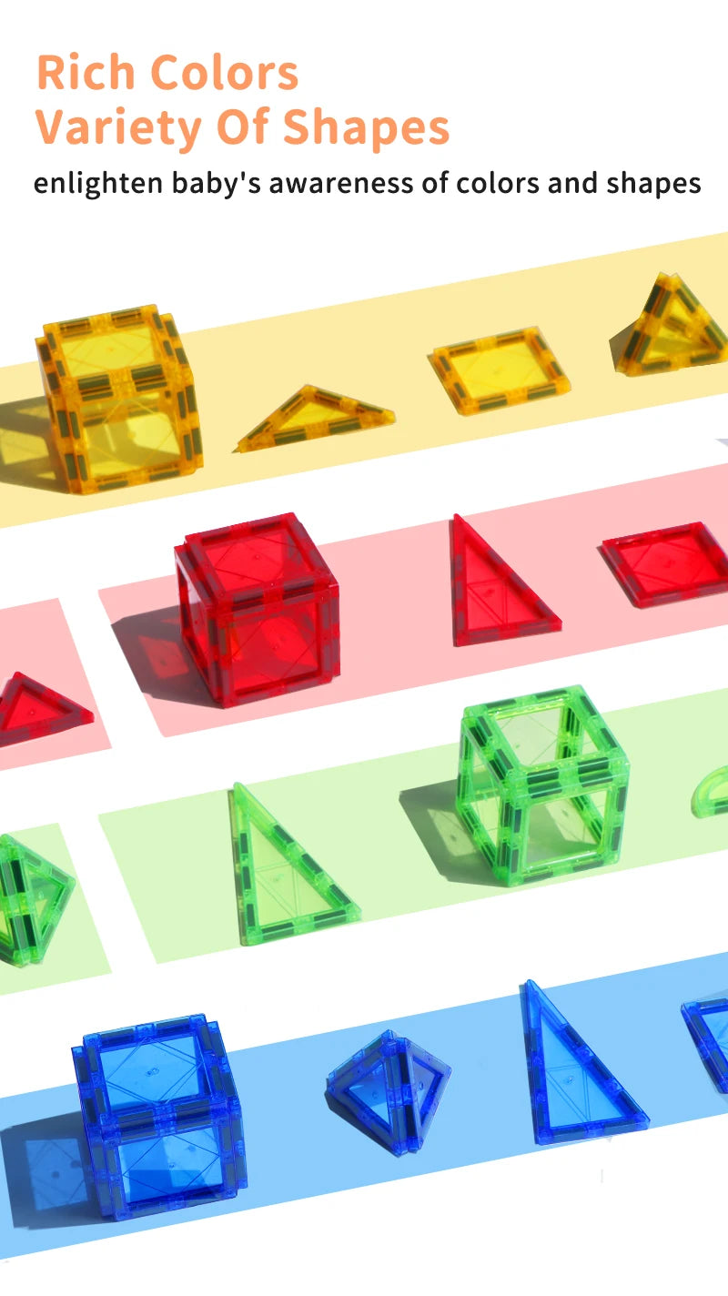 MagnetiTiles™ — Blocs Magnétiques 3D Engineering pour Enfants