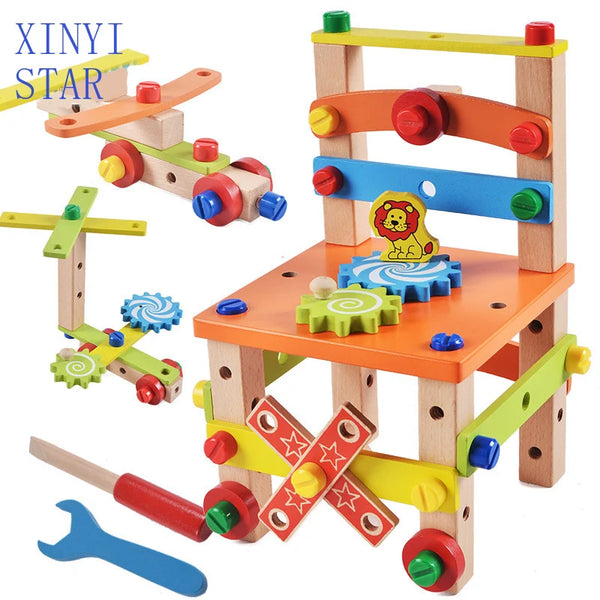 Tableau de Conduite en Bois pour Enfants – Jeu Éducatif Interactif et Réaliste KIDZO