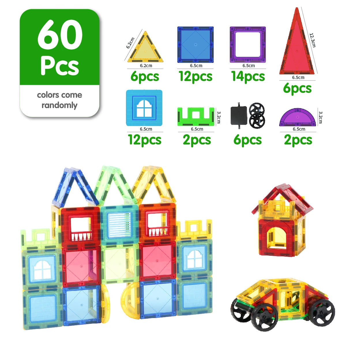 MagnetiTiles™ — Blocs Magnétiques 3D Engineering pour Enfants