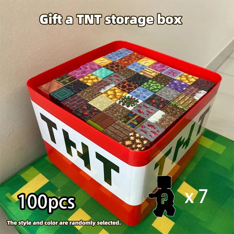 Magnetic Blocks Cubes – Jouet de construction sensoriel & éducatif