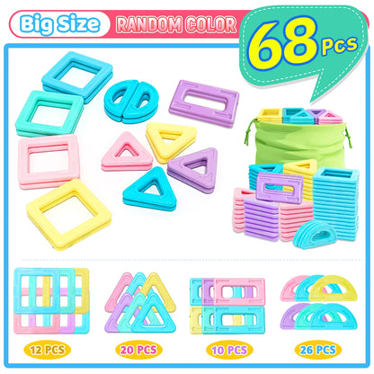 Set de blocs de construction magnétiques éducatif STEM KIDZO