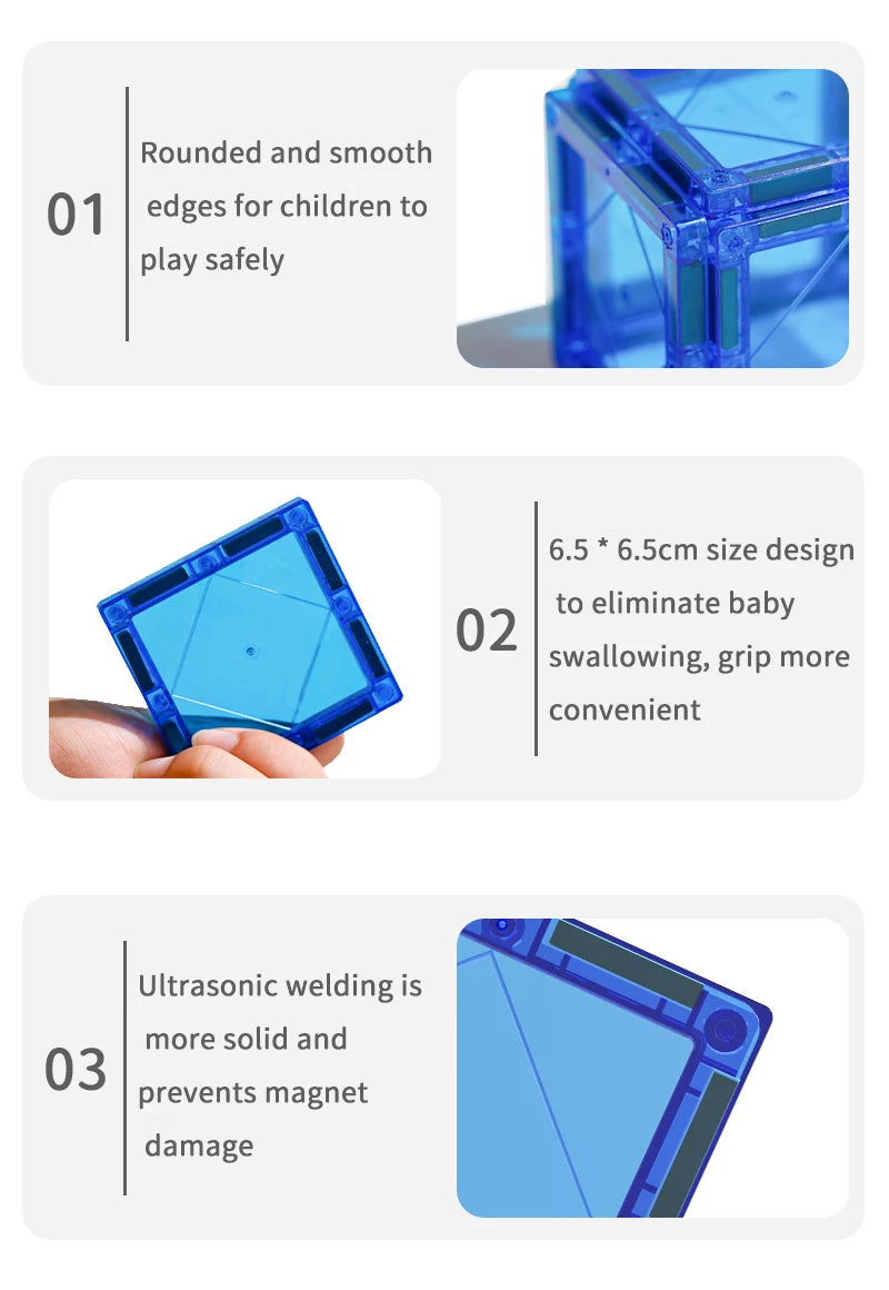 MagnetiTiles™ — Blocs Magnétiques 3D Engineering pour Enfants