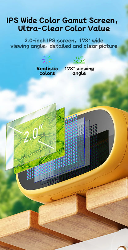 Microscope and Telescope 2 In 1 Children's Optical Educational Toys 2MP HD Camera Kids Microscope 1000x Halloween Christmas Gift