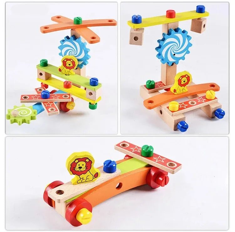 Tableau de Conduite en Bois pour Enfants – Jeu Éducatif Interactif et Réaliste