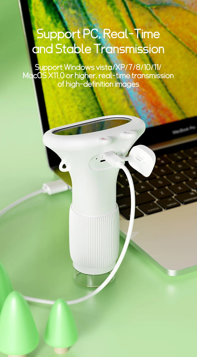 Microscope Électronique pour Enfants RIVGOT – Exploration Naturelle Interactive